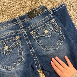 Miss Me Dark Blue Boot Cut Jeans